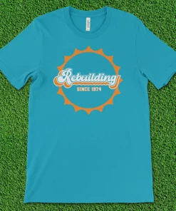Miami Football Rebuilding Since 1974 Tee Shirt