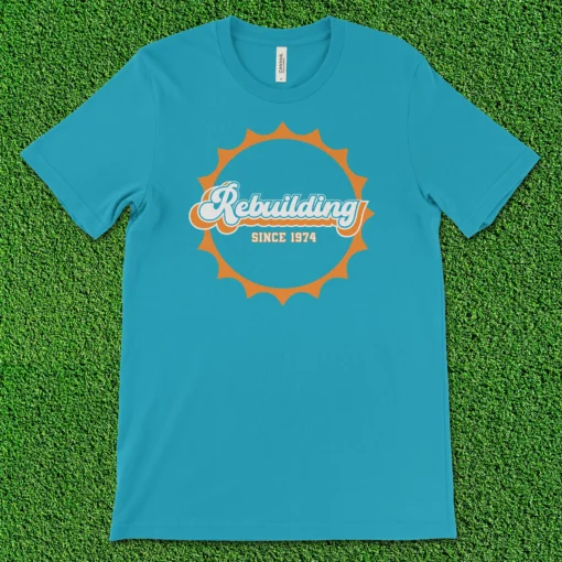 Miami Football Rebuilding Since 1974 Tee Shirt