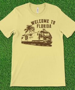 Funny South Florida Train Wreck Screen Printed Florida Man Tee Shirt