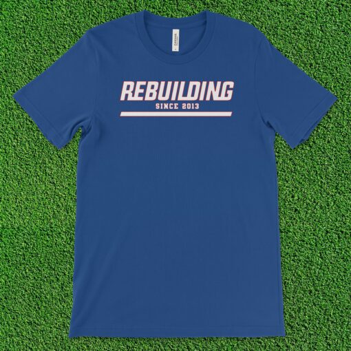 New York Football Rebuilding Funny NY Screen Printed Unisex t-shirt
