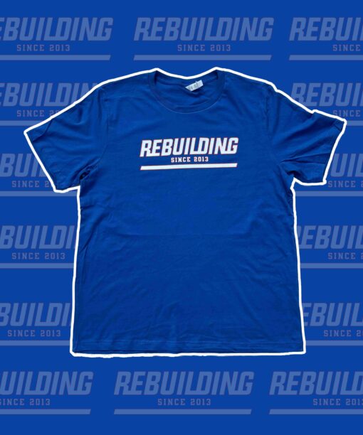 New York Football Rebuilding Funny NY Screen Printed Unisex t-shirt - Image 3