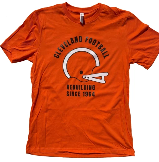 Cleveland Football 'Rebuilding Since 1964' Unisex T-Shirt - Image 4